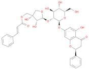 4H-1-Benzopyran-4-one, 2,3-dihydro-5-hydroxy-7-[[2-O-[5-O-[(2E)-1-oxo-3-phenyl-2-propen-1-yl]-D-ap…