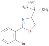Oxazole, 2-(2-bromophenyl)-4-(1,1-dimethylethyl)-4,5-dihydro-