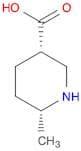 3-Piperidinecarboxylic acid, 6-methyl-, cis-