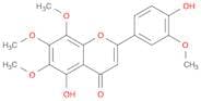 4H-1-Benzopyran-4-one, 5-hydroxy-2-(4-hydroxy-3-methoxyphenyl)-6,7,8-trimethoxy-