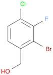 Benzenemethanol, 2-bromo-4-chloro-3-fluoro-