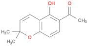 Ethanone, 1-(5-hydroxy-2,2-dimethyl-2H-1-benzopyran-6-yl)-