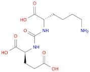 L-Glutamic acid, N-[[[(1S)-5-amino-1-carboxypentyl]amino]carbonyl]-