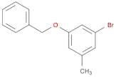 Benzene, 1-bromo-3-methyl-5-(phenylmethoxy)-