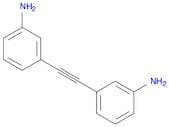 Benzenamine, 3,3′-(1,2-ethynediyl)bis-