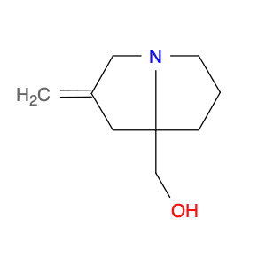 1H-Pyrrolizine-7a(5H)-methanol, tetrahydro-2-methylene-