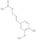 (E)-3-(4-Hydroxy-3-methoxyphenyl)allyl acetate