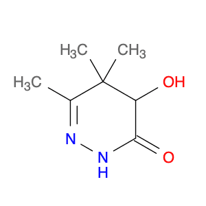 3(2H)-Pyridazinone, 4,5-dihydro-4-hydroxy-5,5,6-trimethyl-