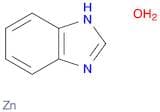 1H-Benzimidazole, zinc salt, hydrate (2:1:3)