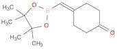 4-[(tetramethyl-1,3,2-dioxaborolan-2-yl)methylidene]cyclohexan-1-one