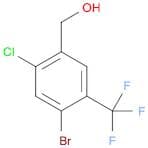 Benzenemethanol, 4-bromo-2-chloro-5-(trifluoromethyl)-