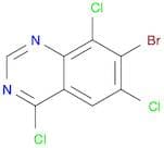 Quinazoline, 7-bromo-4,6,8-trichloro-