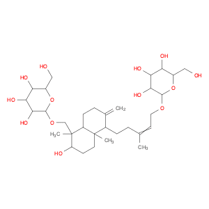 β-D-Glucopyranoside, (2E)-5-[(1R,4aS,5S,6R,8aS)-5-[(β-D-glucopyranosyloxy)methyl]decahydro-6-hydro…