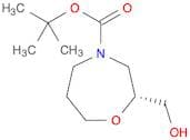 1,4-Oxazepine-4(5H)-carboxylic acid, tetrahydro-2-(hydroxymethyl)-, 1,1-dimethylethyl ester, (2R)-