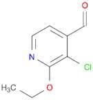 4-Pyridinecarboxaldehyde, 3-chloro-2-ethoxy-