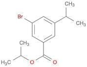 Benzoic acid, 3-bromo-5-(1-methylethyl)-, 1-methylethyl ester