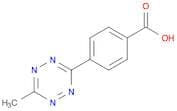 Benzoic acid, 4-(6-methyl-1,2,4,5-tetrazin-3-yl)-