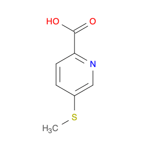 2-Pyridinecarboxylic acid, 5-(methylthio)-