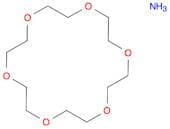 1,4,7,10,13,16-Hexaoxacyclooctadecane, ammoniate (1:2)