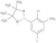 1,3,2-Dioxaborolane, 2-(2-chloro-5-fluoro-3-methylphenyl)-4,4,5,5-tetramethyl-