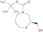 1,4-Oxazepine-4(5H)-carboxylic acid, tetrahydro-2-(hydroxymethyl)-, 1,1-dimethylethyl ester, (2S)-