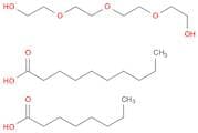 Decanoic acid, mixed diesters with octanoic acid and tetraethylene glycol