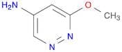 4-Pyridazinamine, 6-methoxy-