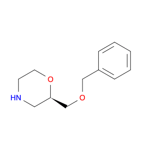 Morpholine, 2-[(phenylmethoxy)methyl]-, (2R)-
