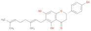 4H-1-Benzopyran-4-one, 6-[(2E)-3,7-dimethyl-2,6-octadienyl]-2,3-dihydro-5,7-dihydroxy-2-(4-hydroxy…