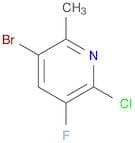 Pyridine, 3-bromo-6-chloro-5-fluoro-2-methyl-
