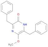 2(1H)-Pyrazinone, 5-methoxy-3,6-bis(phenylmethyl)-