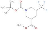 1,3-Piperidinedicarboxylic acid, 5-(trifluoromethyl)-, 1-(1,1-dimethylethyl) 3-methyl ester