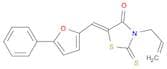 4-Thiazolidinone, 5-[(5-phenyl-2-furanyl)methylene]-3-(2-propen-1-yl)-2-thioxo-, (5Z)-