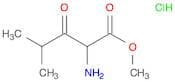 Leucine, 3-oxo-, methyl ester, hydrochloride (1:1)