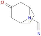 8-Azabicyclo[3.2.1]octane-8-carbonitrile, 3-oxo-