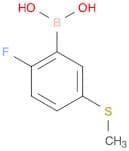 Boronic acid, B-[2-fluoro-5-(methylthio)phenyl]-