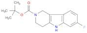 2H-Pyrido[4,3-b]indole-2-carboxylic acid, 7-fluoro-1,3,4,5-tetrahydro-, 1,1-dimethylethyl ester