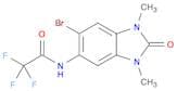 Acetamide, N-(6-bromo-2,3-dihydro-1,3-dimethyl-2-oxo-1H-benzimidazol-5-yl)-2,2,2-trifluoro-