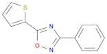 1,2,4-Oxadiazole, 3-phenyl-5-(2-thienyl)-