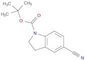 1H-Indole-1-carboxylic acid, 5-cyano-2,3-dihydro-, 1,1-dimethylethyl ester
