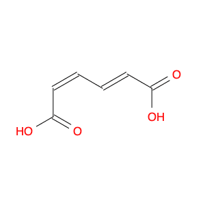 2,4-Hexadienedioic acid, (2E,4Z)-