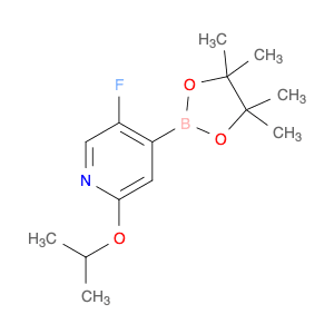 Pyridine, 5-fluoro-2-(1-methylethoxy)-4-(4,4,5,5-tetramethyl-1,3,2-dioxaborolan-2-yl)-
