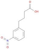 Benzenebutanoic acid, 3-nitro-
