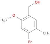 Benzenemethanol, 4-bromo-2-methoxy-5-methyl-