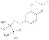 1,3,2-Dioxaborolane, 2-[3-chloro-4-(difluoromethoxy)phenyl]-4,4,5,5-tetramethyl-