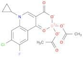 Boron, bis(acetato-κO)[7-chloro-1-cyclopropyl-6-fluoro-1,4-dihydro-4-(oxo-κO)-3-quinolinecarboxyla…