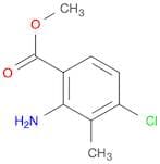 Benzoic acid, 2-amino-4-chloro-3-methyl-, methyl ester