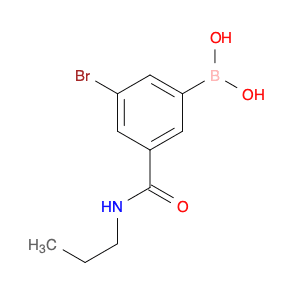 Boronic acid, B-[3-bromo-5-[(propylamino)carbonyl]phenyl]-