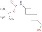 Carbamic acid, N-[2-(hydroxymethyl)spiro[3.3]hept-6-yl]-, 1,1-dimethylethyl ester