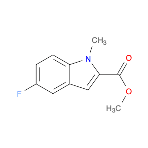 1H-Indole-2-carboxylic acid, 5-fluoro-1-methyl-, methyl ester